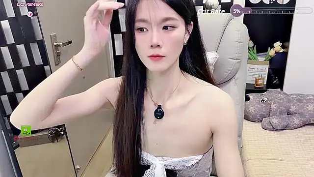 Show de Yueyue-MM na webcam