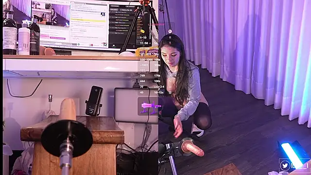 Just__dani Adlı Modelin Web Kamerası Şovu