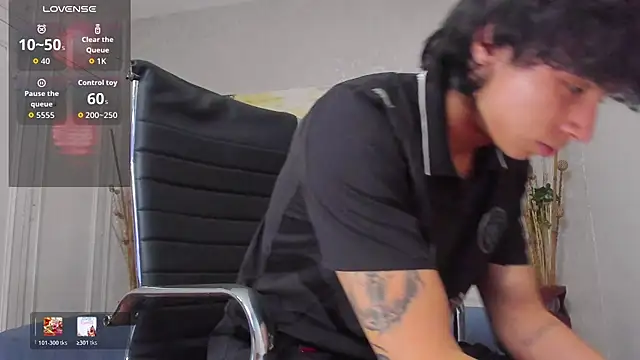 Show de Tyler_durten na webcam