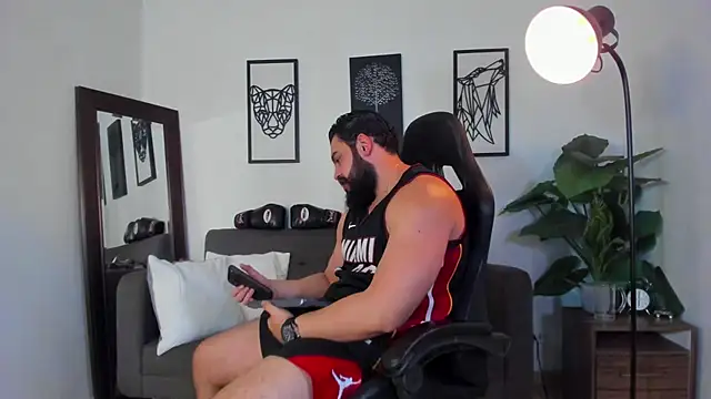 Show de Justin_kingX7 na webcam