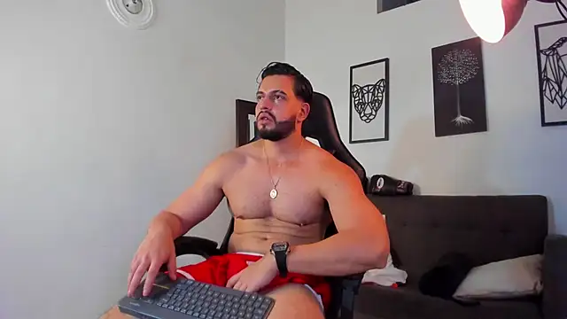 Show de Justin_kingX7 na webcam