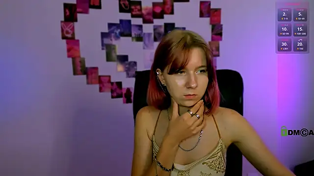 gloria_bubblen Webbikameraesitys