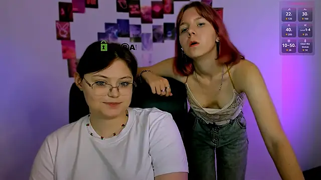 gloria_bubble webcam show