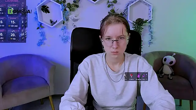 Webkamerová show gloria_bubble
