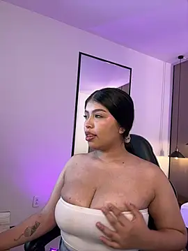 Show de carriepink_ na webcam