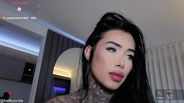 Show de belllbonniie na webcam