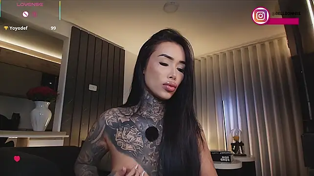 Show de webcam de belllbonniie