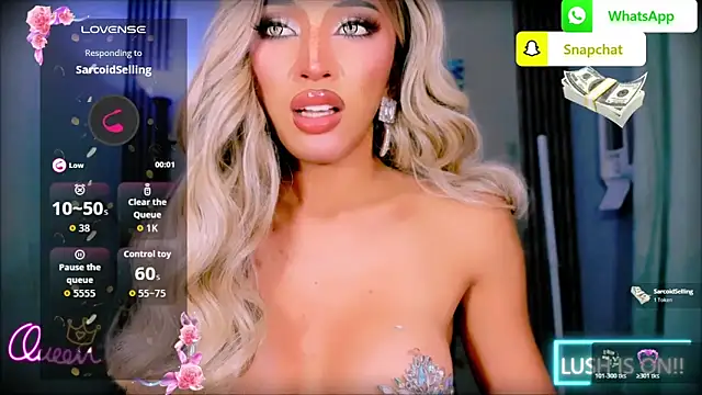 הופעת וובקאם של UrDominantBella