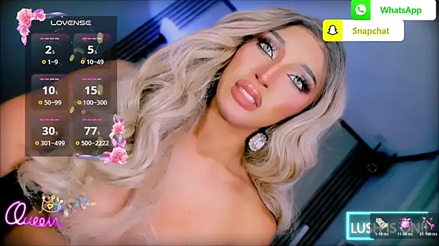 Show modela UrDominantBella na web-kameri