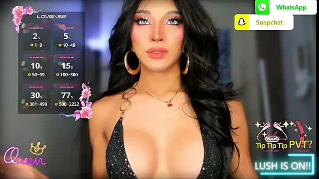 Show modela UrDominantBella na web-kameri