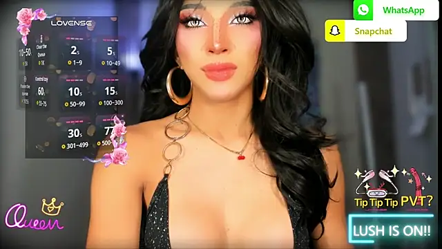 Show modela UrDominantBella na web-kameri
