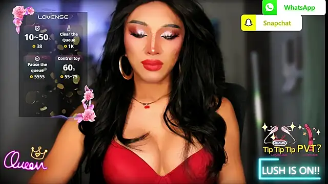 Show modela UrDominantBella na web-kameri