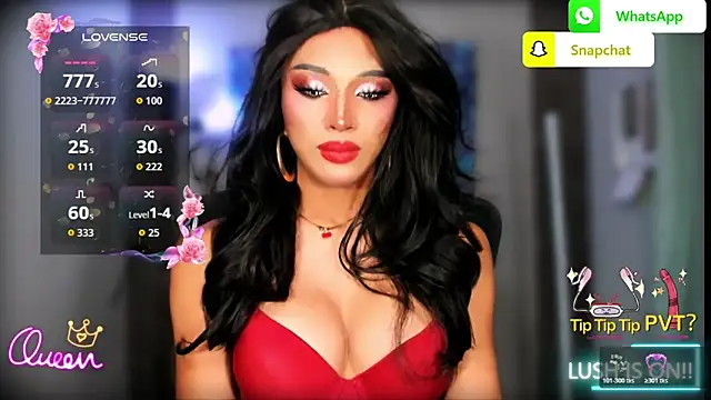 Show modela UrDominantBella na web-kameri
