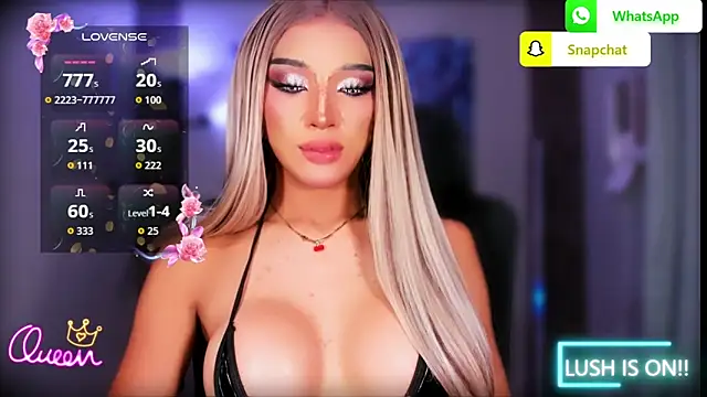 Show modela UrDominantBella na web-kameri