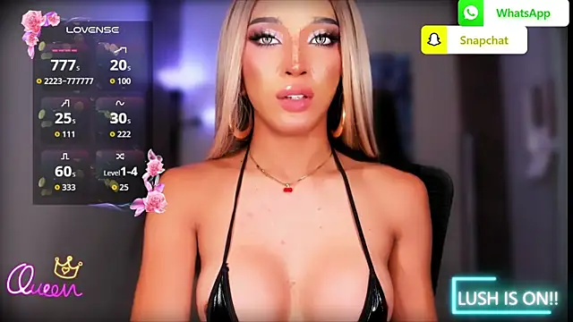 Show modela UrDominantBella na web-kameri