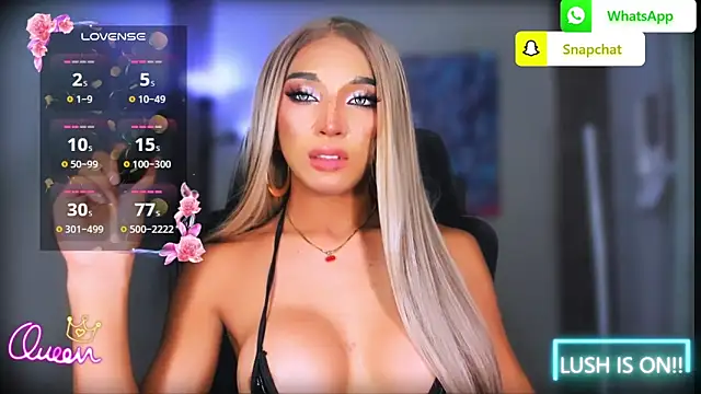 Show modela UrDominantBella na web-kameri