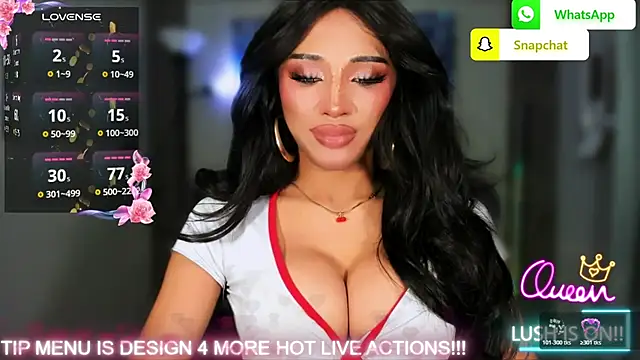 Show modela UrDominantBella na web-kameri