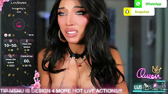 Show modela UrDominantBella na web-kameri