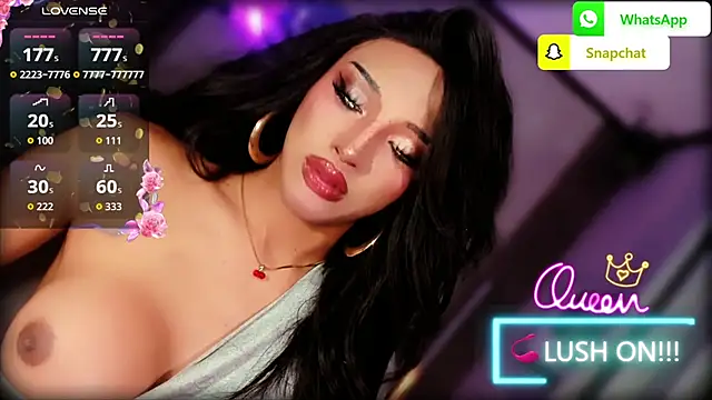 Show modela UrDominantBella na web-kameri