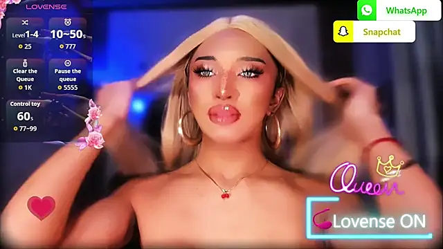 Show modela UrDominantBella na web-kameri