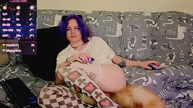 SparkyFerret webcam show
