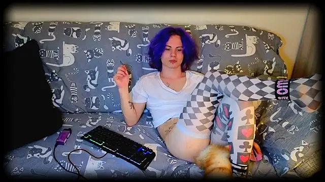 Show modela SparkyFerret na web-kameri