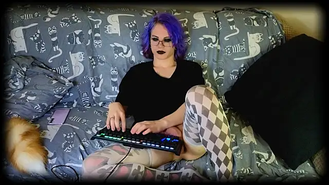 Show de SparkyFerret na webcam