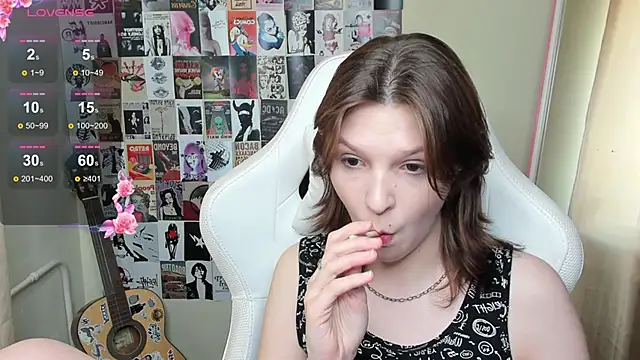 AudreyyKim élő XXX-chatje