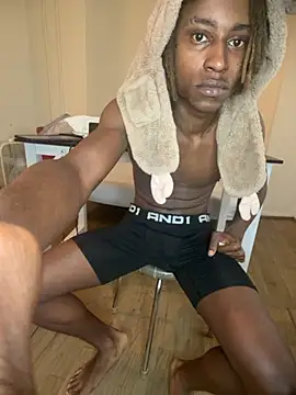 Show Webcam de DarkSkinStroker