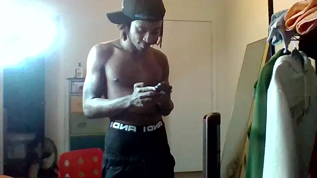 Show webcam de DarkSkinStroker