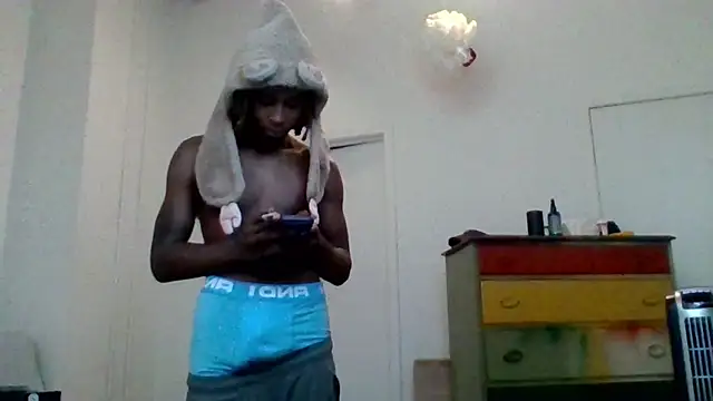 Show webcam de DarkSkinStroker