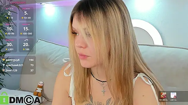 Show webcam de Jerry-Hall