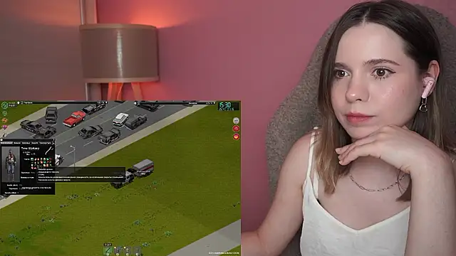Show modela helloTaya na web-kameri