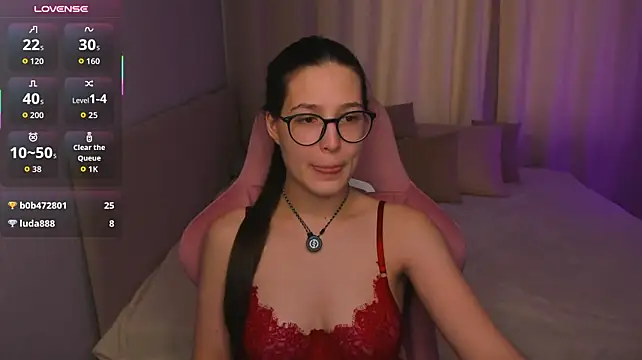 AmelliaClark Show in webcam