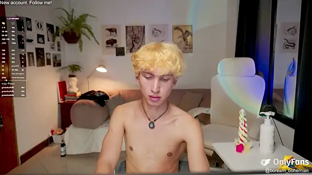 Show modela boream na web-kameri