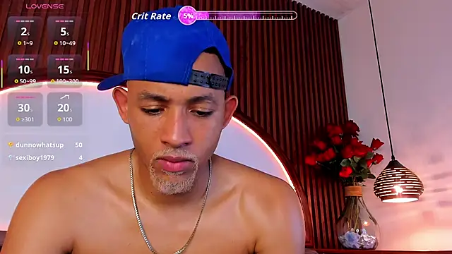 Show de B_Wild na webcam
