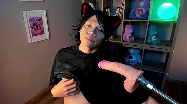 Show de NekoboiPetiole na webcam