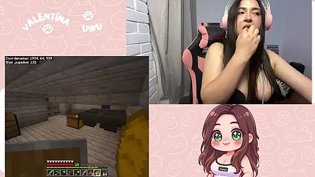 valentinauwu webkamerás műsora