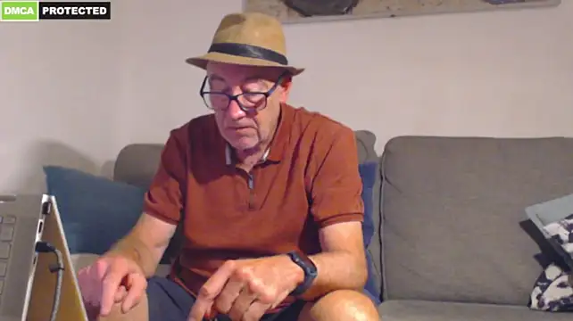 Show de bluedae1 na webcam