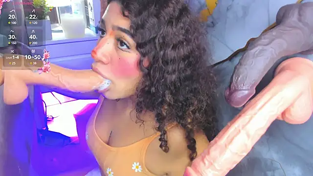 mia_cataleiya: διαδικτυακό σόου στην κάμερα