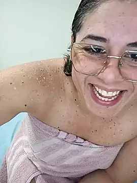 Show de anjinho-naynha na webcam