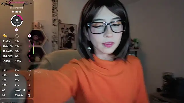 הופעת וובקאם של deftsuki