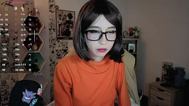 Show de deftsuki na webcam