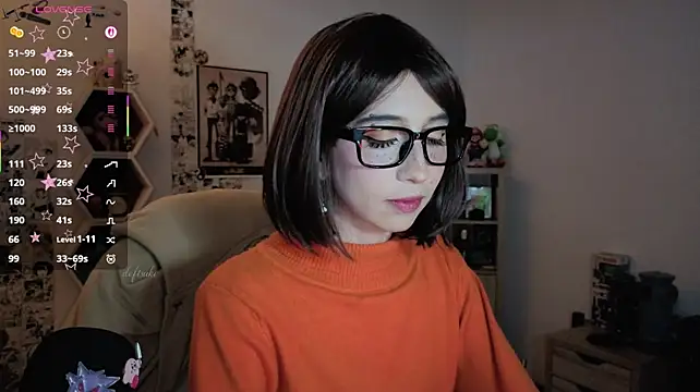 Show modela deftsuki na web-kameri