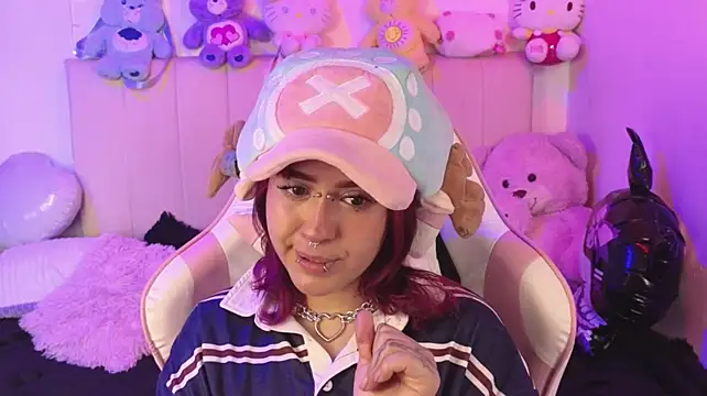 Show de NekoWaifu na webcam