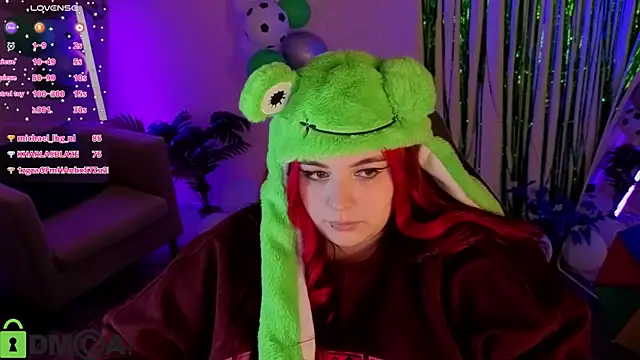 Mia_R0ssn Webbikameraesitys