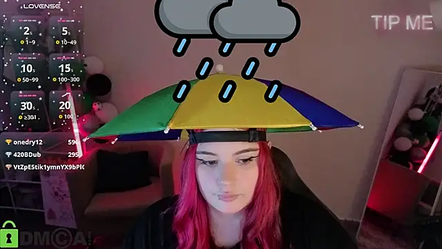 הופעת וובקאם של Mia_R0ss