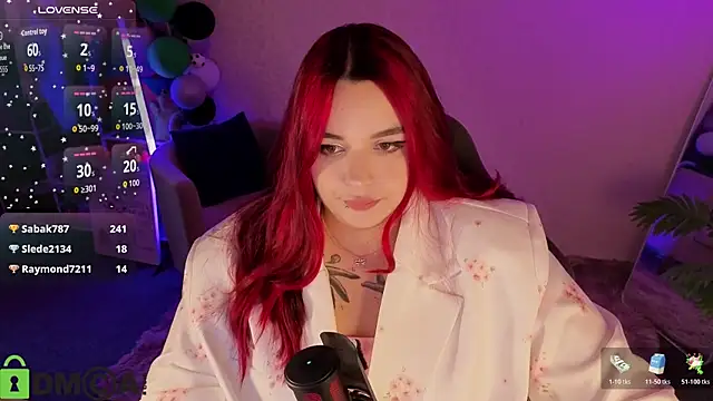 Mia_R0ss webkamerás műsora