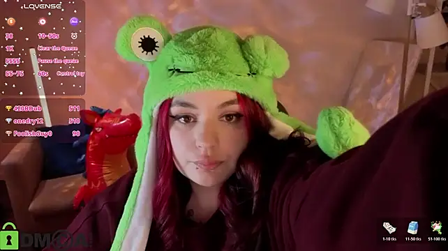 הופעת וובקאם של Mia_R0ss