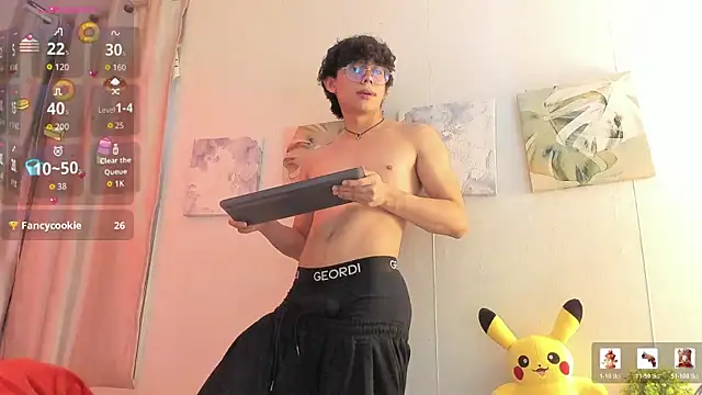 Show modela liam_twiink na web-kameri